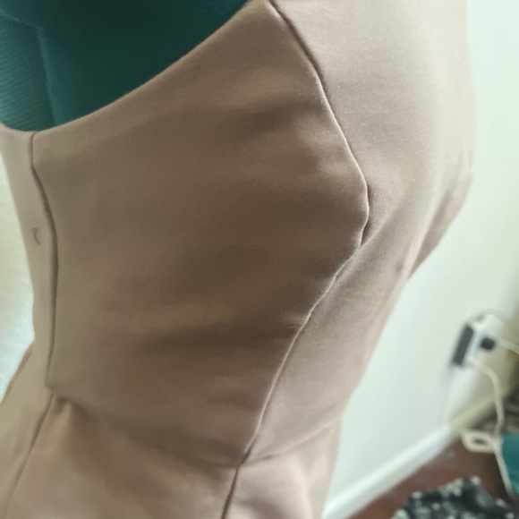 White Fox: Tan/Brown A-line dress - Picture 5 of 5